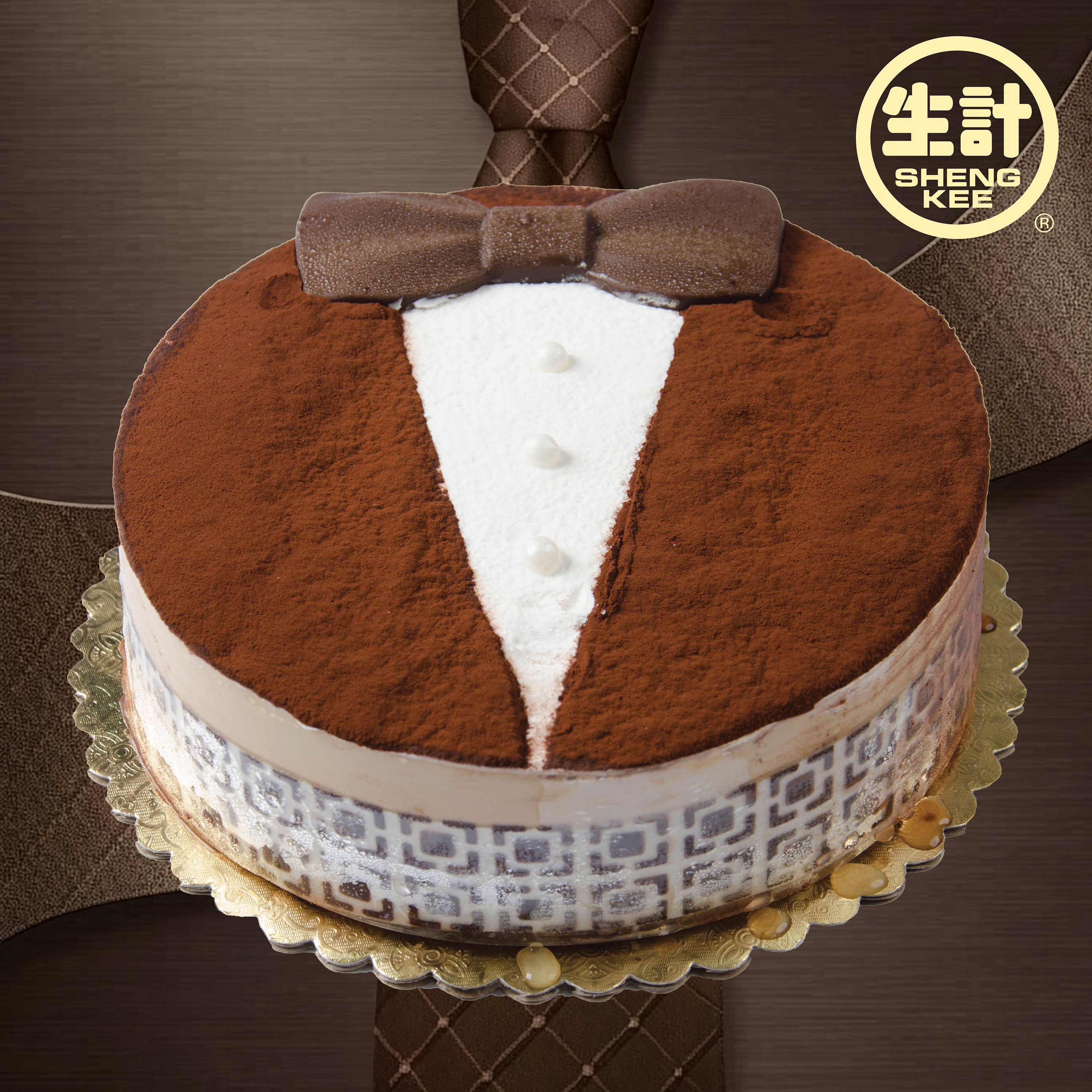 Gentleman Dad Tiramisu Cake (Father's Day Edition)