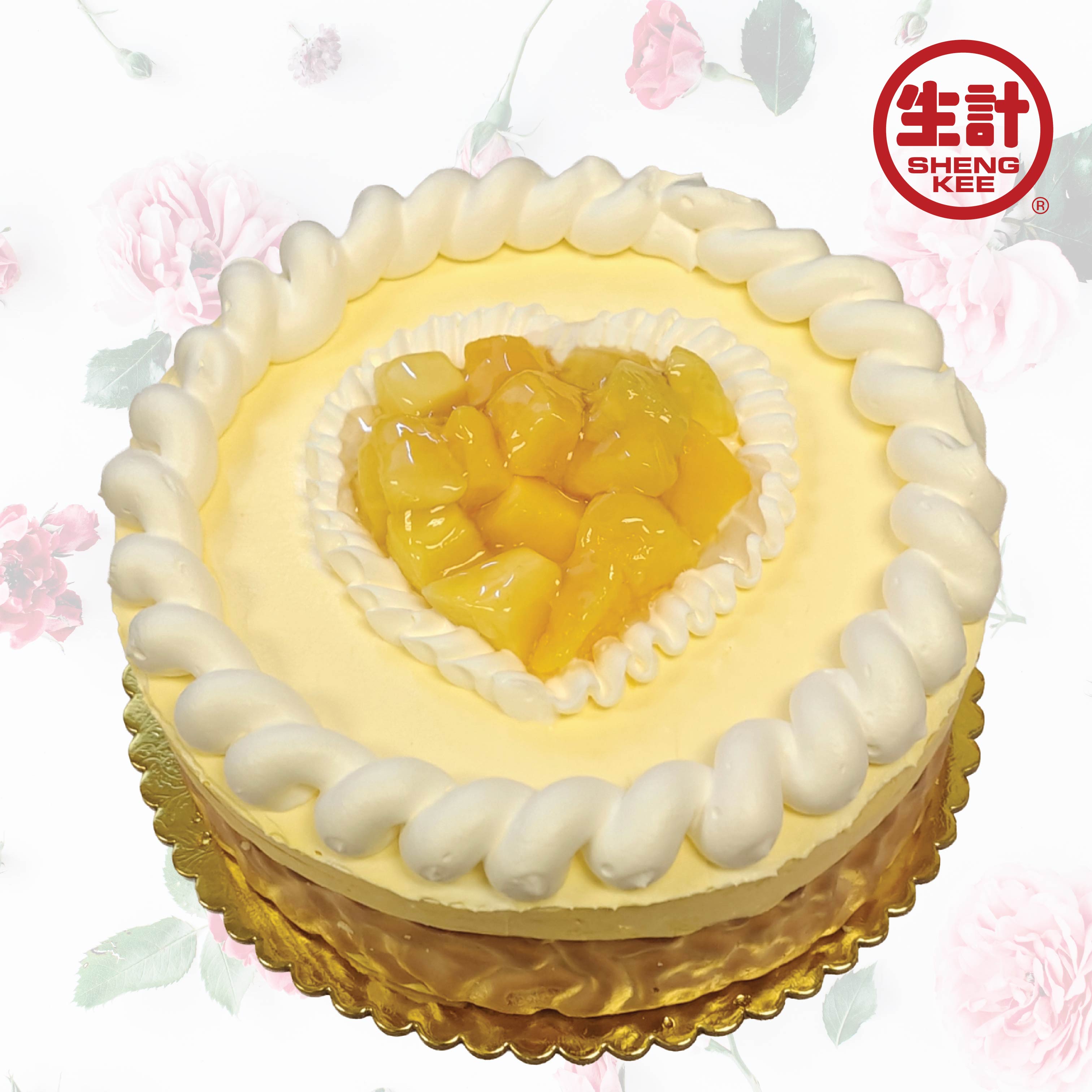 8-inch Mango Momma Mousse Cake (Mother's Day Edition)