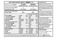 Assorted Salted Yolk Pastry (8pcs)