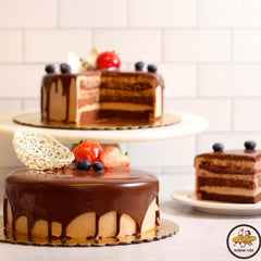 Asian Chinese Chocolate Mousse Birthday Cake Ganache Celebration Party Fruity SF Bay Area